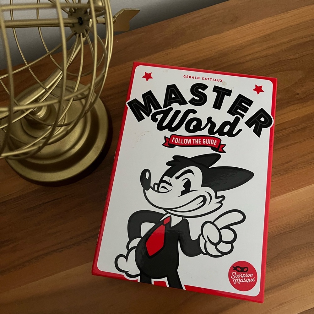 Master Word Game board game